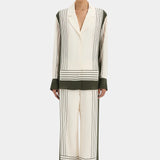 Sir Leilana Tailored Pant in Garden Stripe