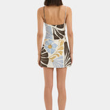 Sir Lola Mini Dress in Fiorello Verde