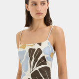 Sir Lola Mini Dress in Fiorello Verde