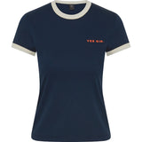 Sir Yes SIR. Fitted Tee in Midnight