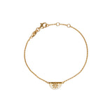 By Charlotte Lotus Bracelet in 18K Gold Vermeil