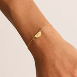By Charlotte Lotus Bracelet in 18K Gold Vermeil