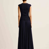 Illi Crew Maxi Dress | French Navy