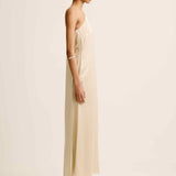 Olie Cape Dress | Oyster
