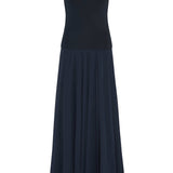 Illi Crew Maxi Dress | French Navy