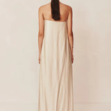 Esse Studios Oude Wrap Maxi Dress - Oyster