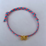 Petite Chou Le Bow Pink and Blue