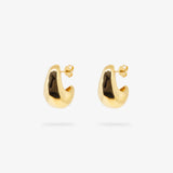 Volume Hoop Small | Gold