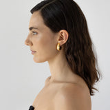 Volume Hoop Small | Gold