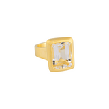 Fairley Quartz Deco Ring