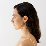 Momento Extra Large Hoops 14k Vermeil