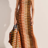 Ilio Nema Phoebus Crochet Maxi Dress