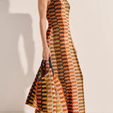 Ilio Nema Phoebus Crochet Maxi Dress