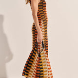 Ilio Nema Phoebus Crochet Maxi Dress
