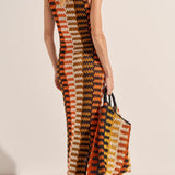 Ilio Nema Phoebus Crochet Maxi Dress