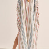 Ilio Nema Pollux Byron Stripe Maxi Caftan Dress