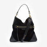 Isabel Marant Botsy Day Hobo Shoulder Bag - Black
