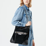 Isabel Marant Botsy Day Hobo Shoulder Bag - Black