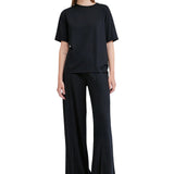 Jac + Jack Getz Wool Tee - Black