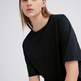 Jac + Jack Getz Wool Tee - Black