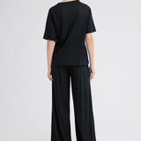 Jac + Jack Getz Wool Tee - Black