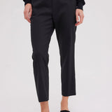 Jac + Jack Gio Merino Wool Pant in Black