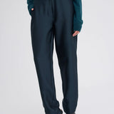 Novel Silk Wool Pant | Bavaria Green