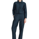 Novel Silk Wool Pant | Bavaria Green
