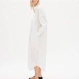 LMND Chiara Shirt Dress Maxi - White