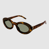 Saint Laurent SLM136F002 Sunglasses in Havana