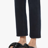 Mother Mid Rise Zip Rambler Ank in  Night In Venice