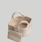 St Barths Medium Tote in Ecru