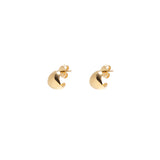 Nina Gordon Fold Hoops SMALL in Gold