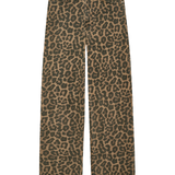 Anine Bing Hugh Jean in Black and Brown Leopard