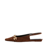 Alias Mae Harriet Slingback in Mocha Suede