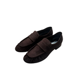 L'Eclisse x Denim Iniquity Suede Loafer in Chocolate