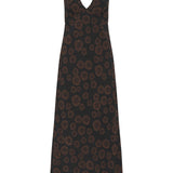 Matteau Plunge Slip Dress in Panama