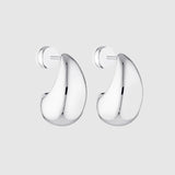 Porter Baby Blob Earrings - Silver