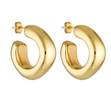 Porter Dina Hoops - Gold