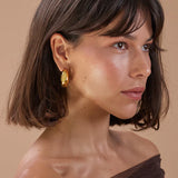 Porter Dina Hoops - Gold