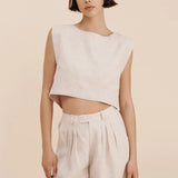 Posse Louis Trouser in Natural