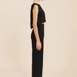 Posse Martina Crop Top in Black