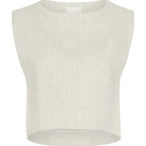 Posse Martina Crop Top in Natural