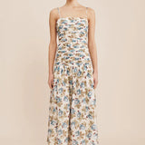 Raquel Maxi Dress | Cream and Multi