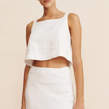 Posse Val Top in Ivory