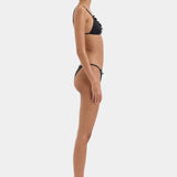 Sir Baci Beaded String Brief in Black