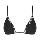 Sir Baci Beaded String Top in Black