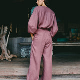 SJC Leni Pant in Washed Mulberry
