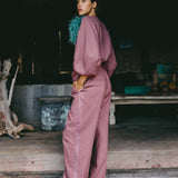 SJC Leni Pant in Washed Mulberry