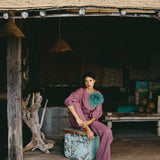 SJC Tutti Blouse in Washed Mulberry